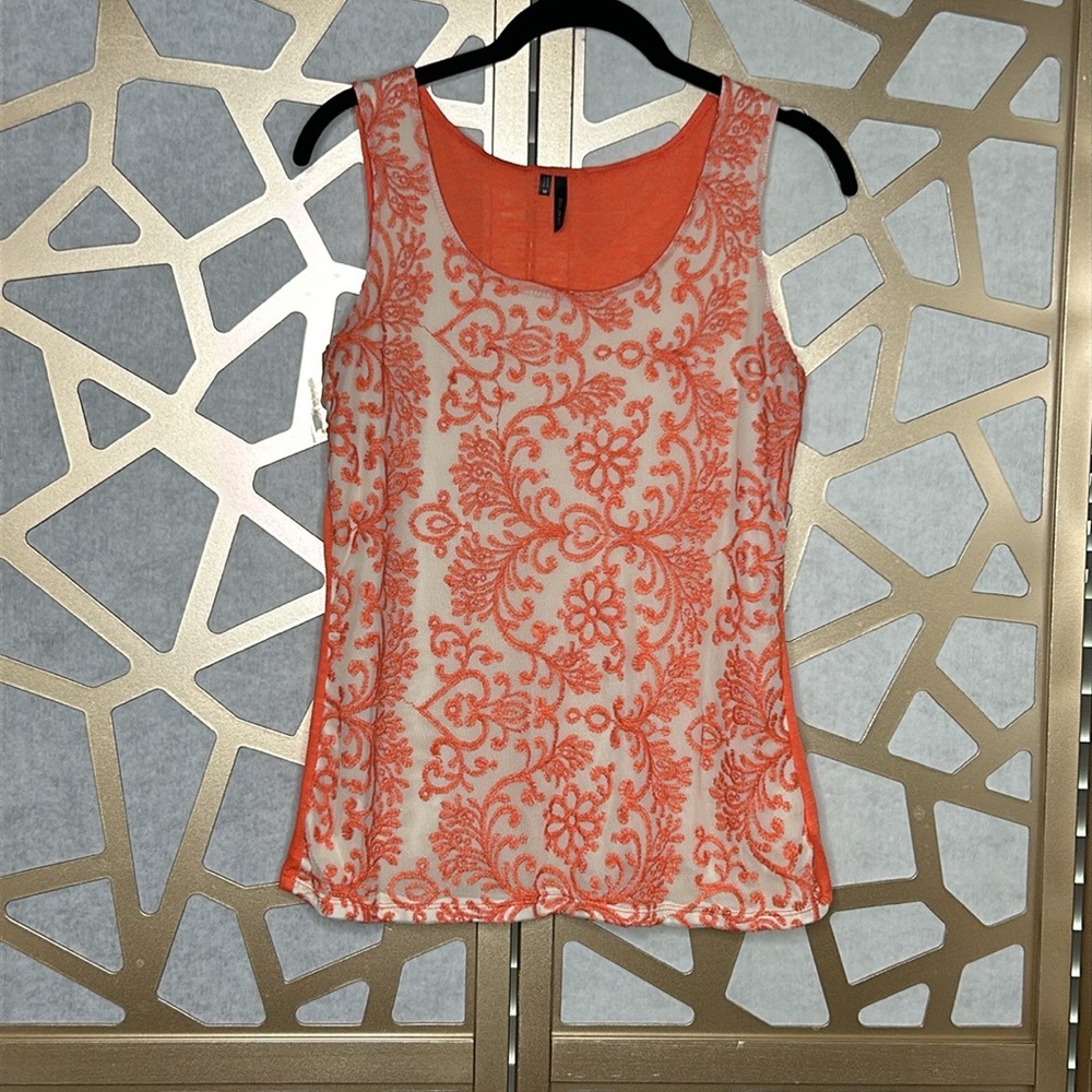 Embroidered Sleeveless Top Maurices‎ Size Medium